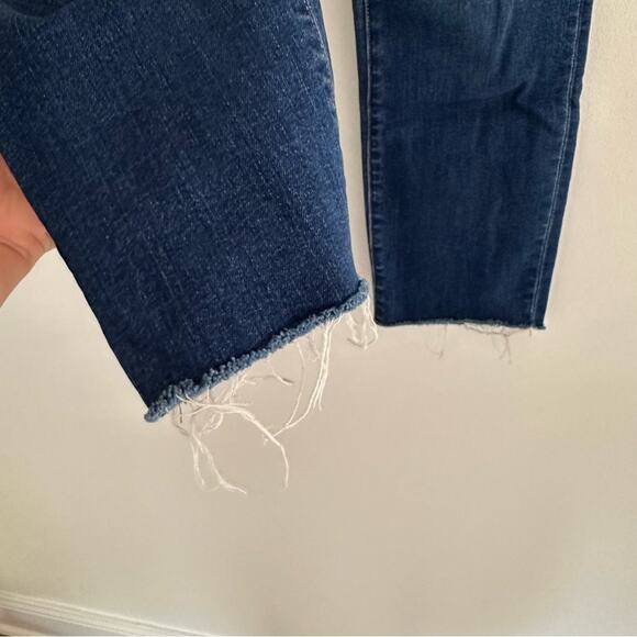 L'Agence Sada High Rise Cropped Slim Jeans in Laguna - Picture 4 of 9